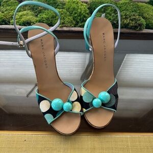 Marc Jacob’s Polka Dot Heels Sz 7